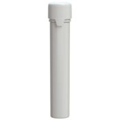 Chubby Gorilla Aviator CR Tube 100mm (100pcs), white tube white top