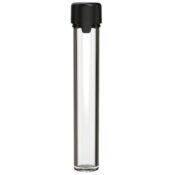 Chubby Gorilla Aviator CR Tube 115mm (100pcs), clear tube & black top