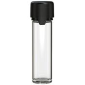 Chubby Gorilla Aviator CR Tube 65mm (100pcs), clear tube & black top