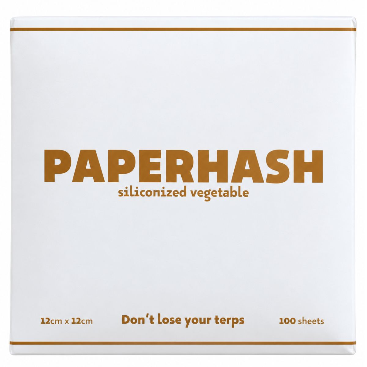 Paperhash Siliconized Vegetable Resin Pressing Paper 12x12cm (100pcs) Paperhash Siliconized Vegetable Resin Pressing Paper 12x12cm (100pcs)