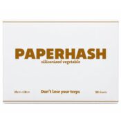 Paperhash Siliconized Vegetable Resin Pressing Paper 23x18cm (50pcs)