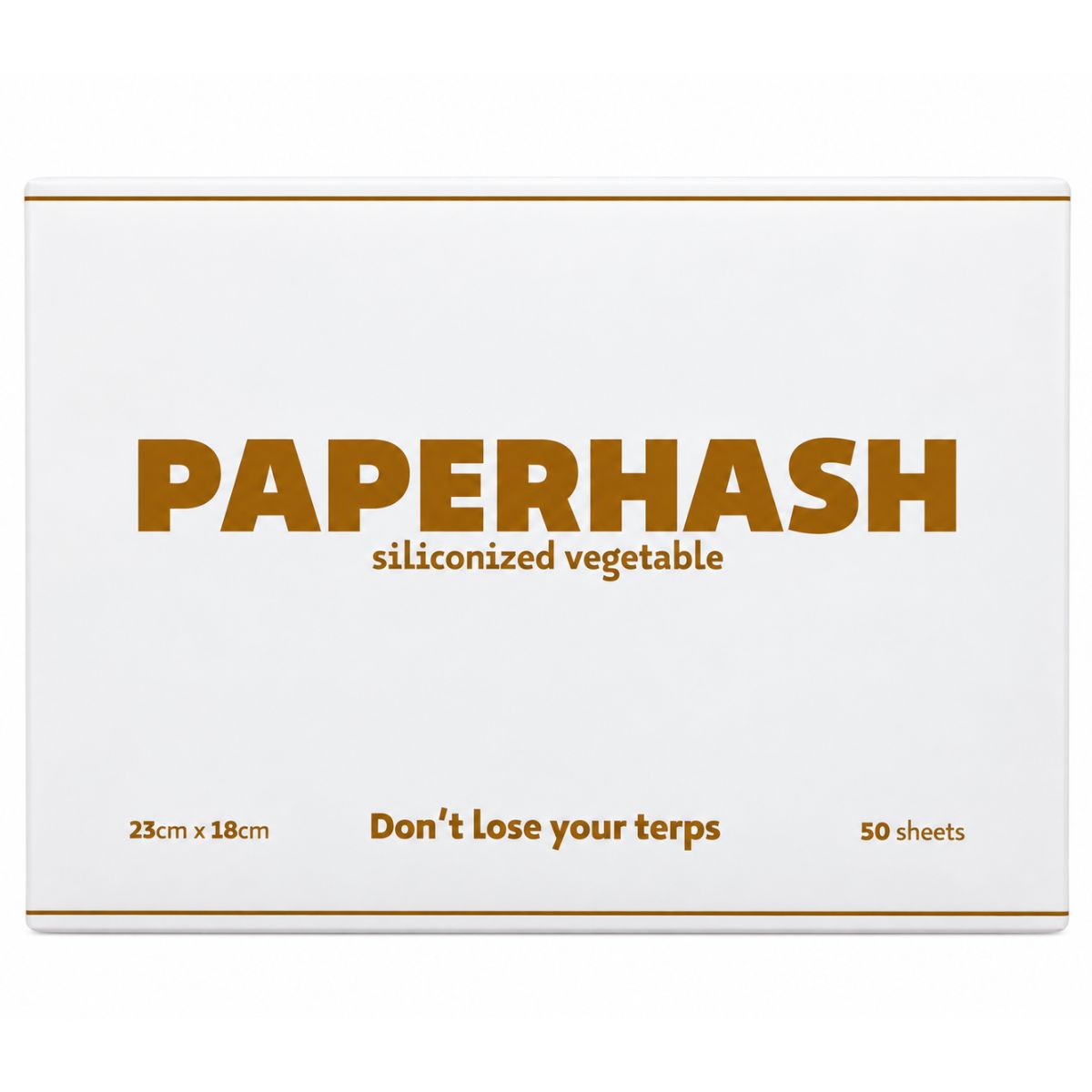 Paperhash Siliconized Vegetable Resin Pressing Paper 23x18cm (50pcs) Paperhash Siliconized Vegetable Resin Pressing Paper 23x18cm (50pcs)