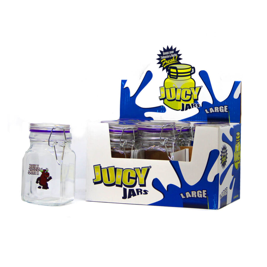 Juicy Jay Barattoli di Vetro Conserve Misura Grande (6pezzi/display)