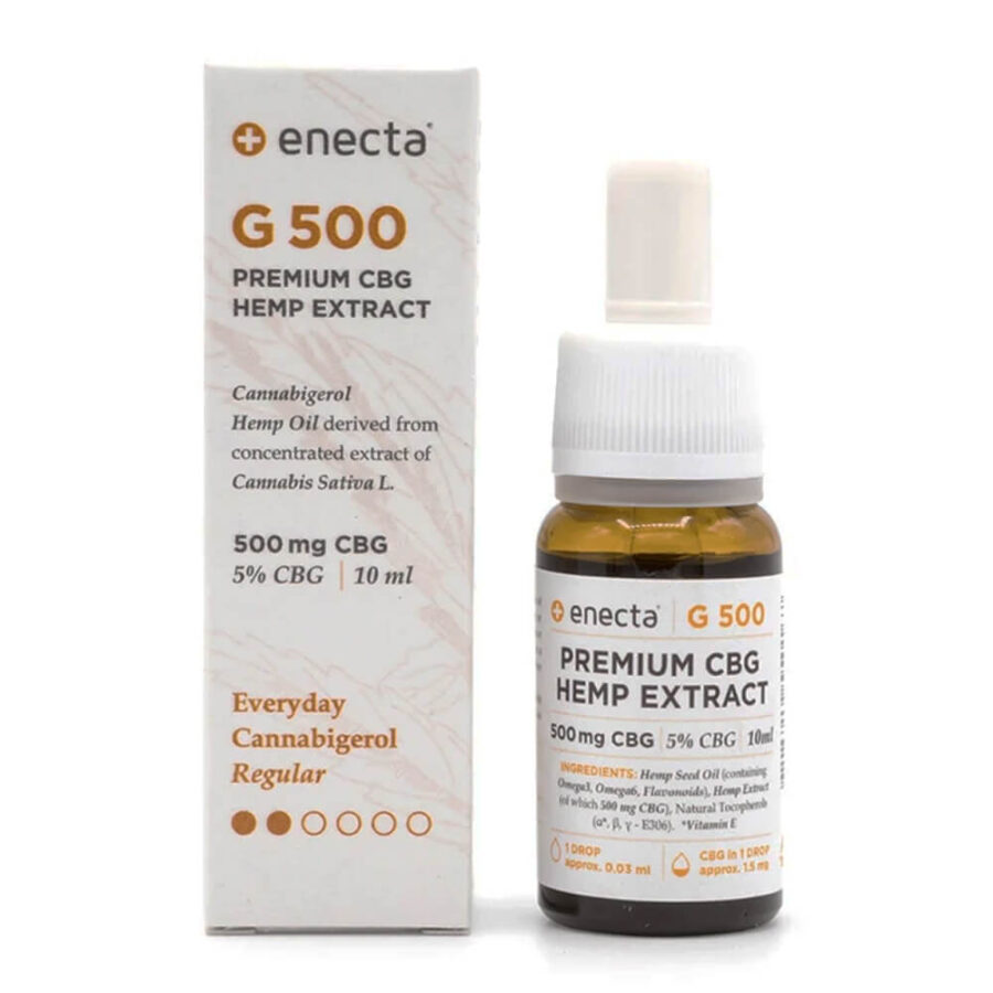 Enecta G500 Olio di CBG 5% 500mg (10ml)