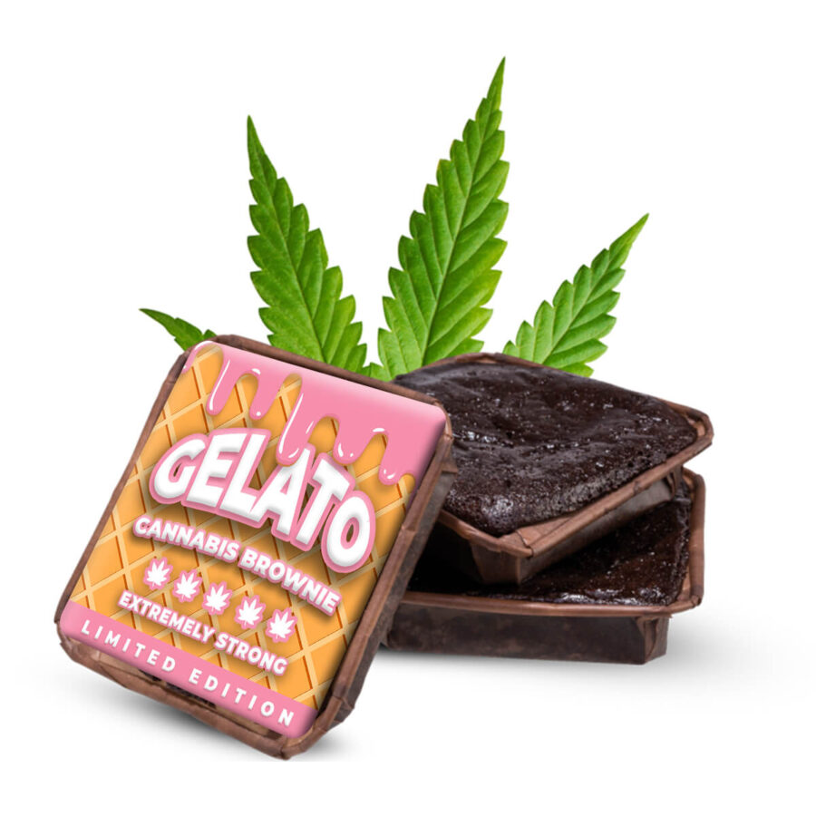 Cannabis Brownies Gelato (40pezzi/box)