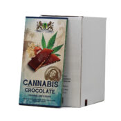 Cioccolato Cannabis al Latte con Semi di Canapa e Nocciole (15pezzi/display)