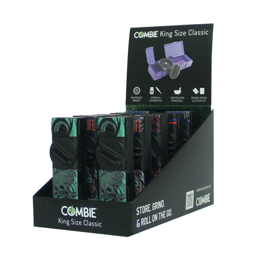 Combie Grinder Tascabile 6-in-1 Dark Monsters (10pezzi/display)