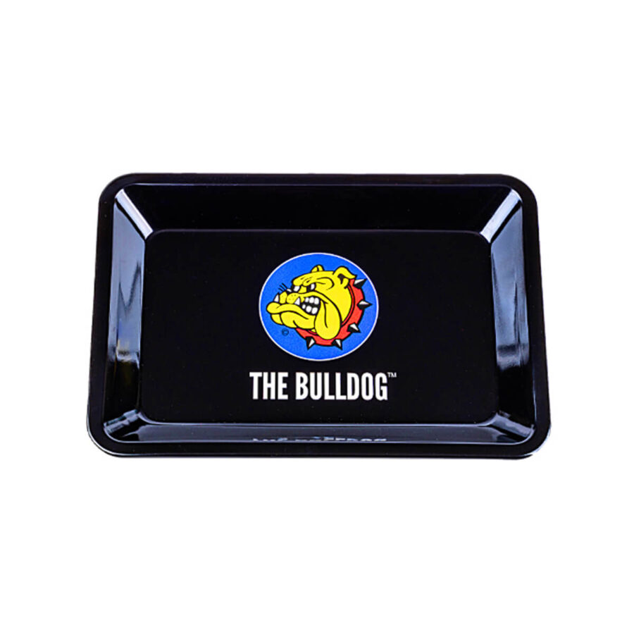 The Bulldog Original Vassoio Per Rollare in Metallo Piccolo