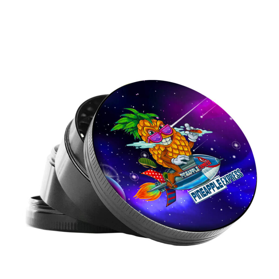Grinder in Metallo Best Buds Pineapple Express 4 Parti - 50mm (12pezzi/display)