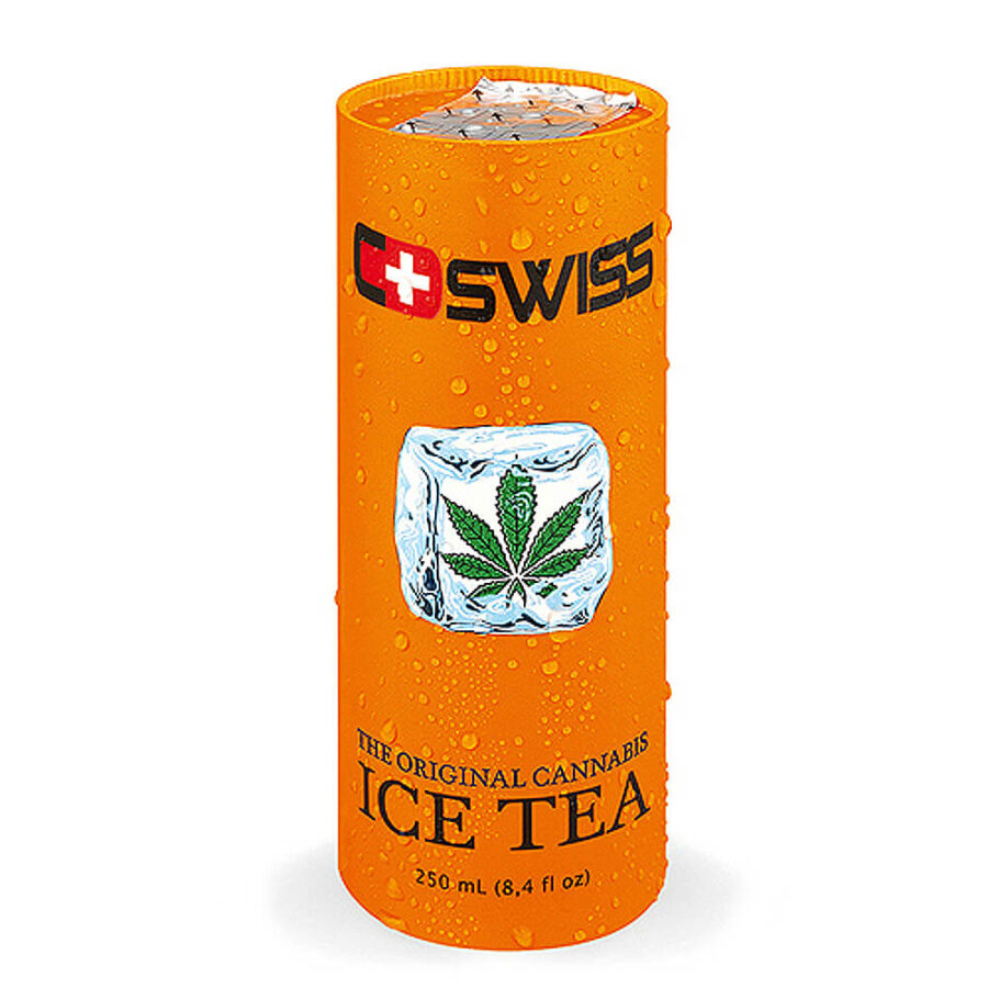 C-Swiss Cannabis Ice Tea 250ml (12lattine/masterbox)