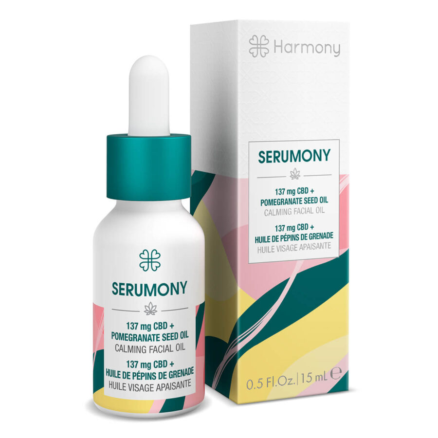Hermony Serumony Olio viso calmante 137mg CBD (15ml)