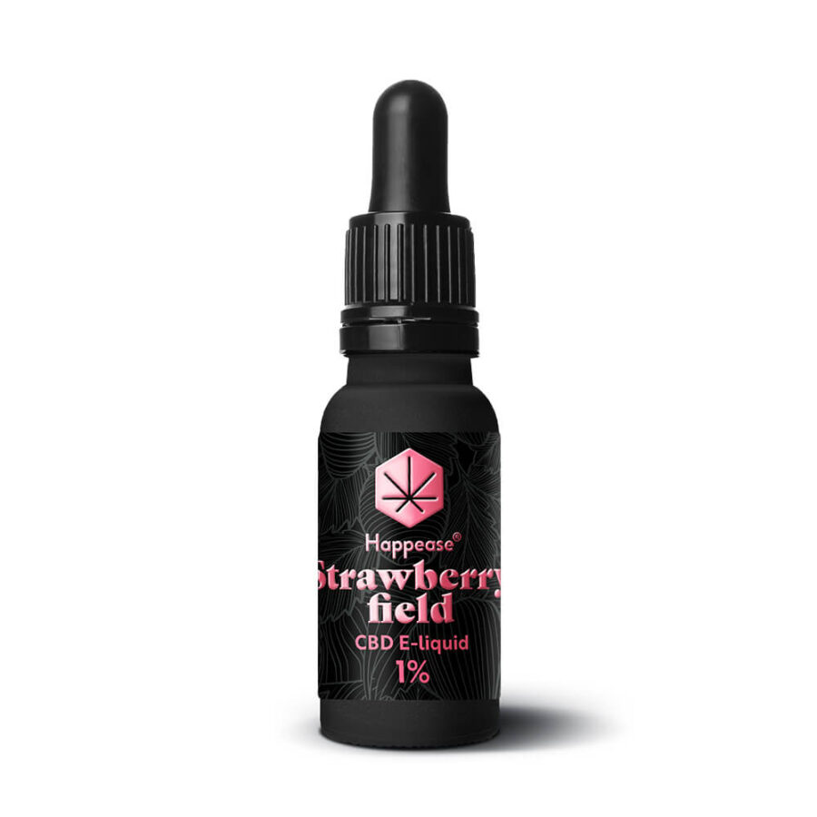 Happease CBD E-Liquid Strawberry Field 1% - 100mg (10ml)
