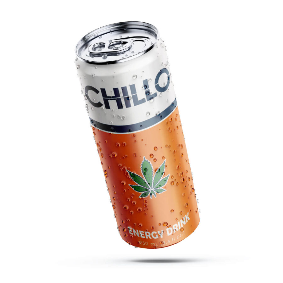 Chillo Cannabis Energy Drink 250ml (24lattine/masterbox)