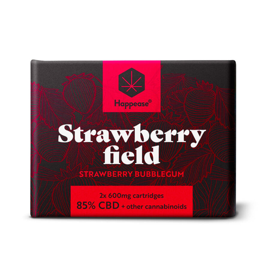 Happease Classic - Strawberry Field Cartucce 85% CBD (2pezzi/confezione)