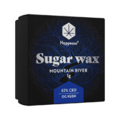 Happease Estratto di CBD Mountain River Sugar Wax 62% CBD (1g)