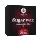 Happease Estratto di CBD Strawberry Field Sugar Wax 62% CBD (1g)