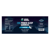 Cannabis Bakehouse Power Sleep Caramelle 15mg CBD + Melatonine (60 caramelle)