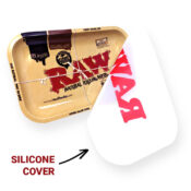 RAW Classic Dab Vassoio in Metallo per Dab con Cover in Silicone
