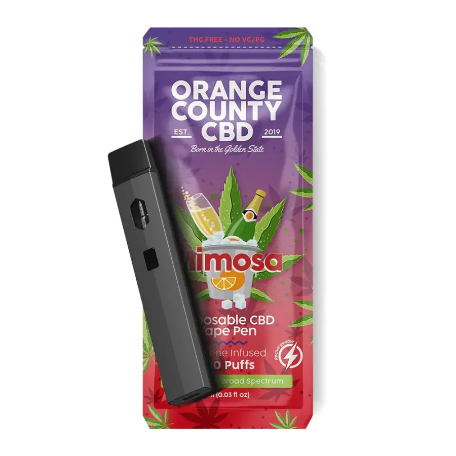 Orange County CBD 1ml Sigaretta Elettronica 600mg CBD Mimosa (10pezzi/display)