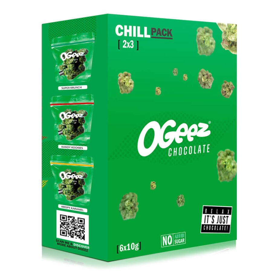 Ogeez Chill Pack Cioccolato (6x10g)