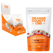 Orange County CBD Caramelle Gommose Grab Bag Cherries 200mg CBD 50g (10pezzi/display)