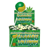 Dr. Greenlove Lecca Lecca alla Cannabis Northern Lights x Pineapple Express (70pezzi/display)