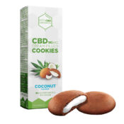 MediCBD Biscotti alla Cannabis Ripieni di Crema al Cocco 90mg CBD (18confezioni/display)