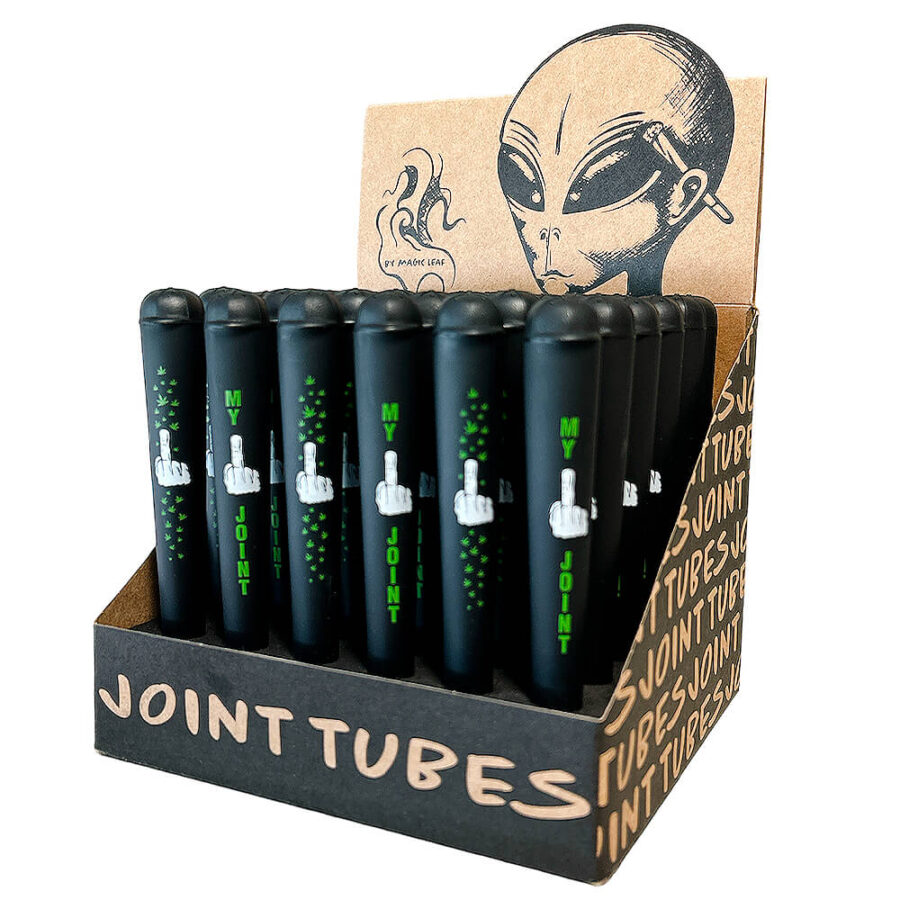 Tubi per Spinelli Cannabis My Joint Nero (36pezzi/display)