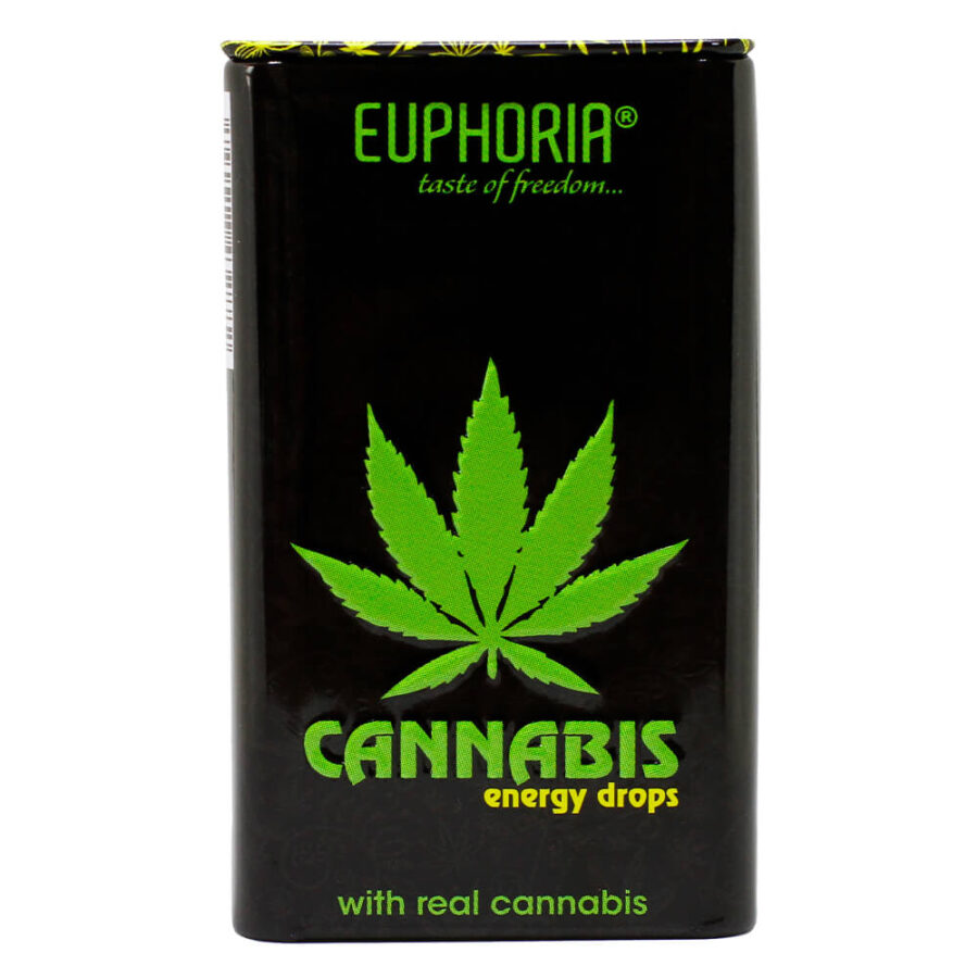 Euphoria Gocce di Menta alla Cannabis (18packs/display)
