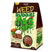 Euphoria Weed Buddies Biscotti Cioccolato Fondente 100g (18pcs/display)
