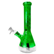Bong in vetro Foglie di Weed Verde 25cm