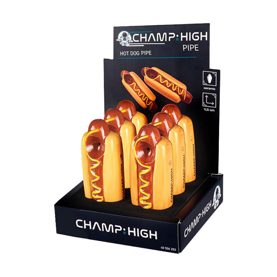 Champ High Pipa Hot Dog (6pcs/display)