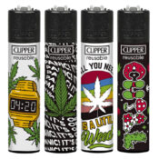 Clipper Accendini Weed Time (24pcs/display)