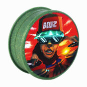 Beuz Grinder in Canapa "DJ Beuz" Verde 50mm (12pcs/display)