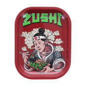 Best Buds Vassoio per Rollare con Storage Box in Metallo Zushi