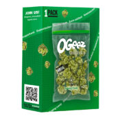 Ogeez 1-Pack Popping Candy Cioccolata a Forma di Cannabis (35g)