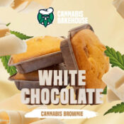 Cannabis Bakehouse Brownies alla Cannabis Cioccolato Bianco