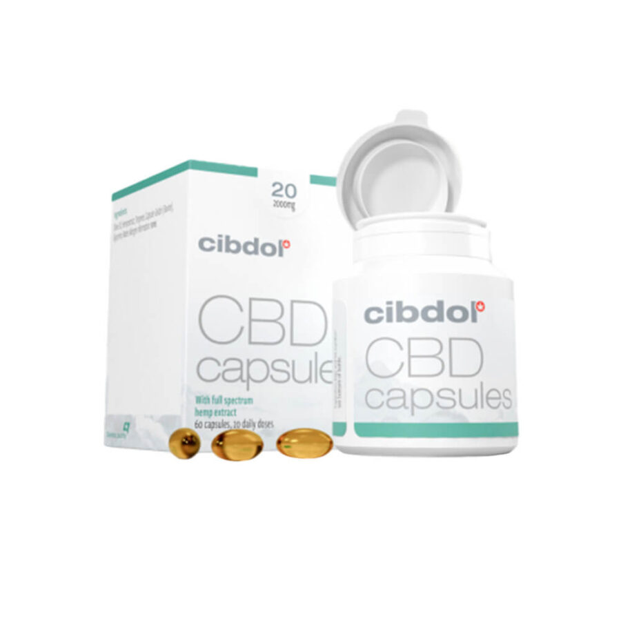 Cibdol 20% CBD Softgel Capsule (60 capsule)