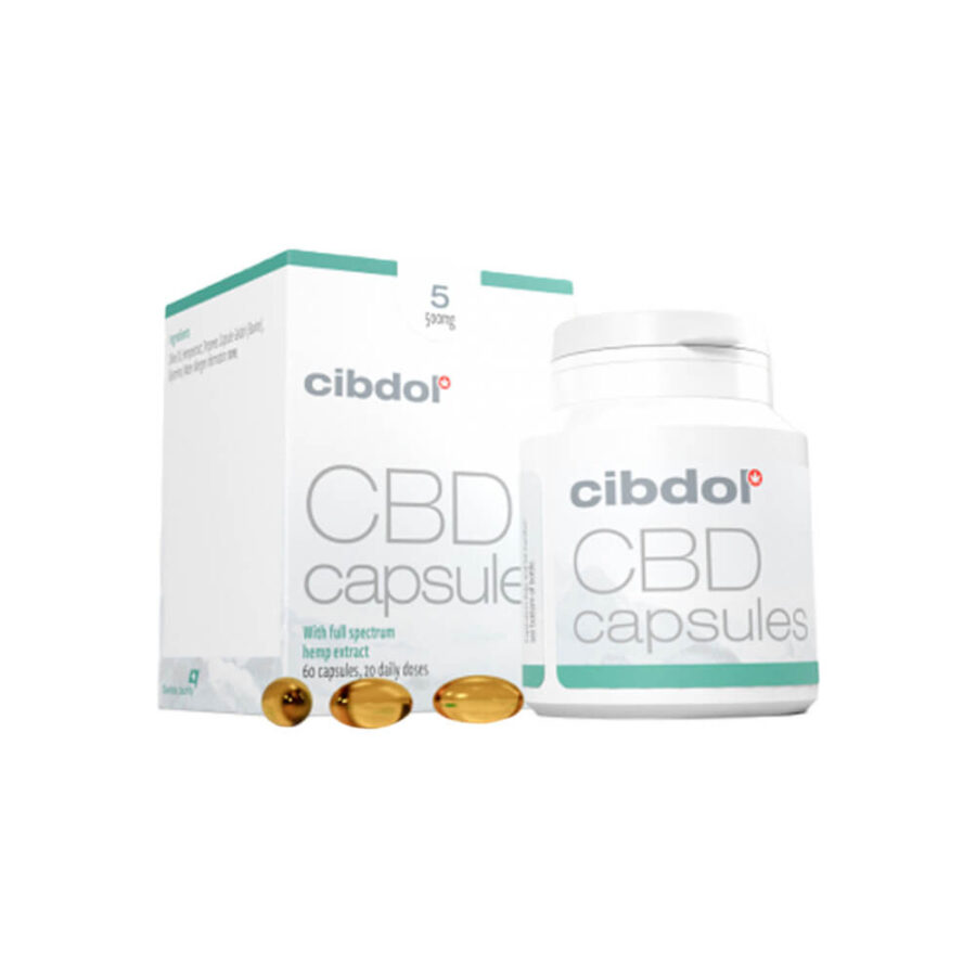 Cibdol 5% CBD Softgel Capsule (60 capsule)