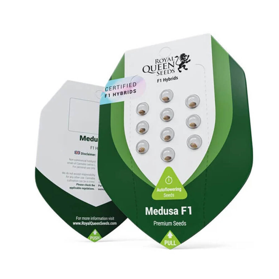 Royal Queen Seeds Medusa F1 semi di cannabis autofiorenti (confezione 5 semi)