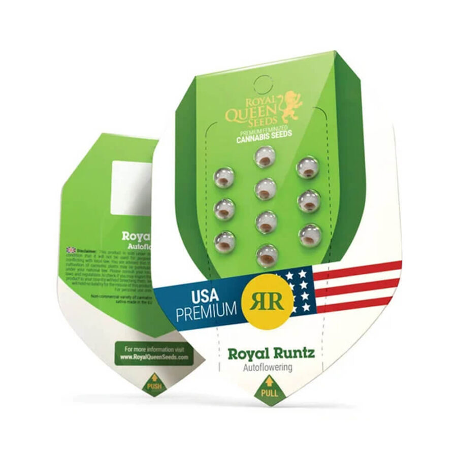 Royal Queen Seeds Royal Runtz Auto semi di cannabis autofiorenti (confezione 3 semi)