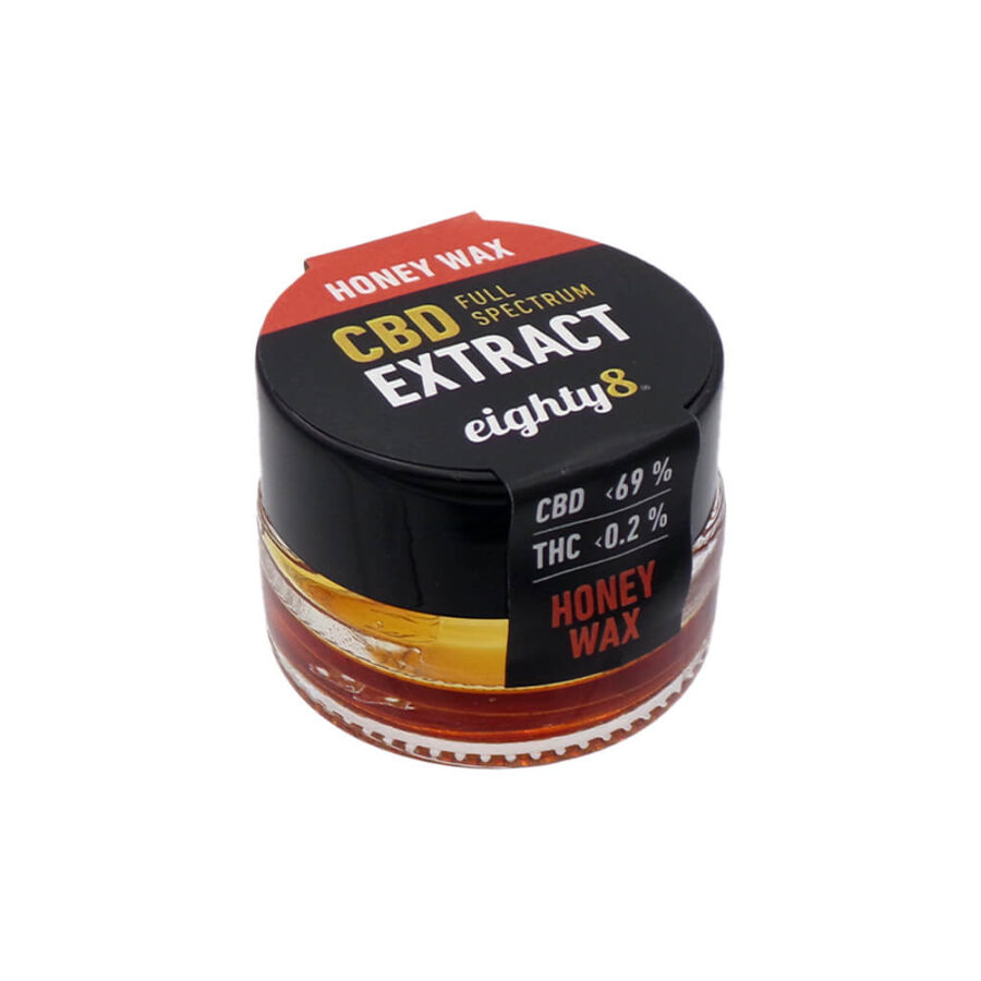 Eighty8 Estratto di CBD Honey Wax 1g (8pezzi/display)