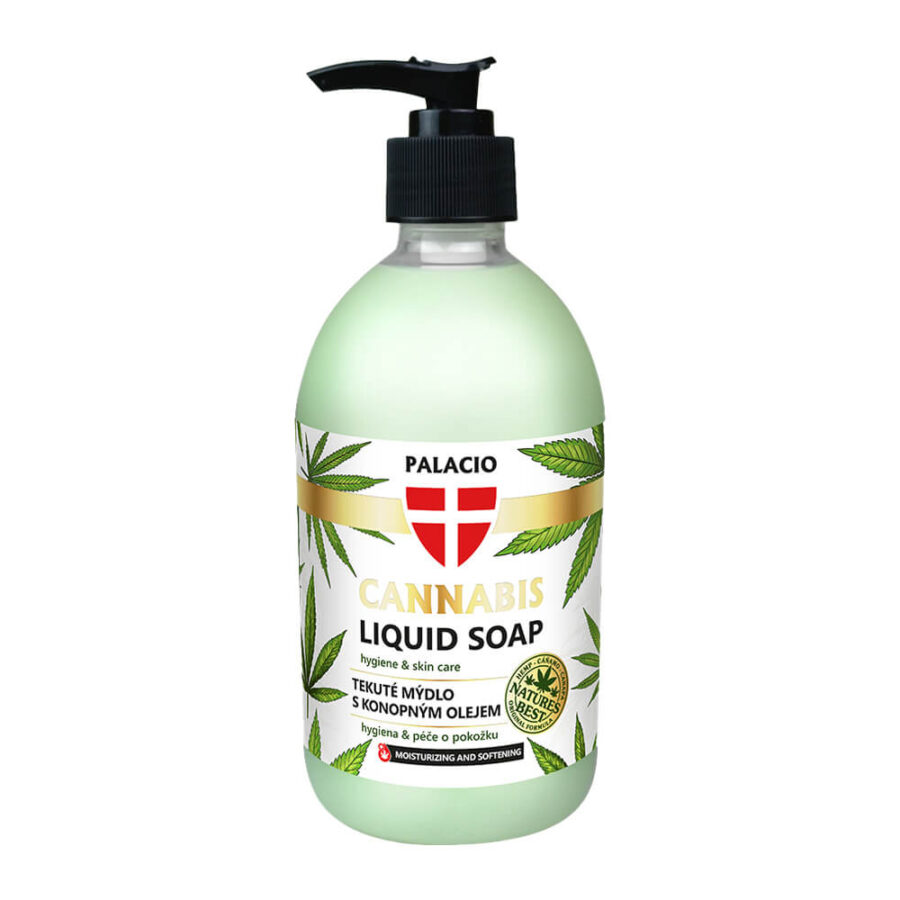 Palacio Sapone Liquido con Olio di Cannabis (500ml)