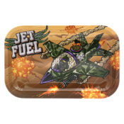 Best Buds Jet Fuel Vassoio per Rollare in Metallo Medio 17.6x27.5cm