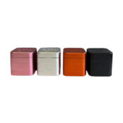 Best Buds The Cube Grinder Alluminio Argento 4 Parti (50mm)