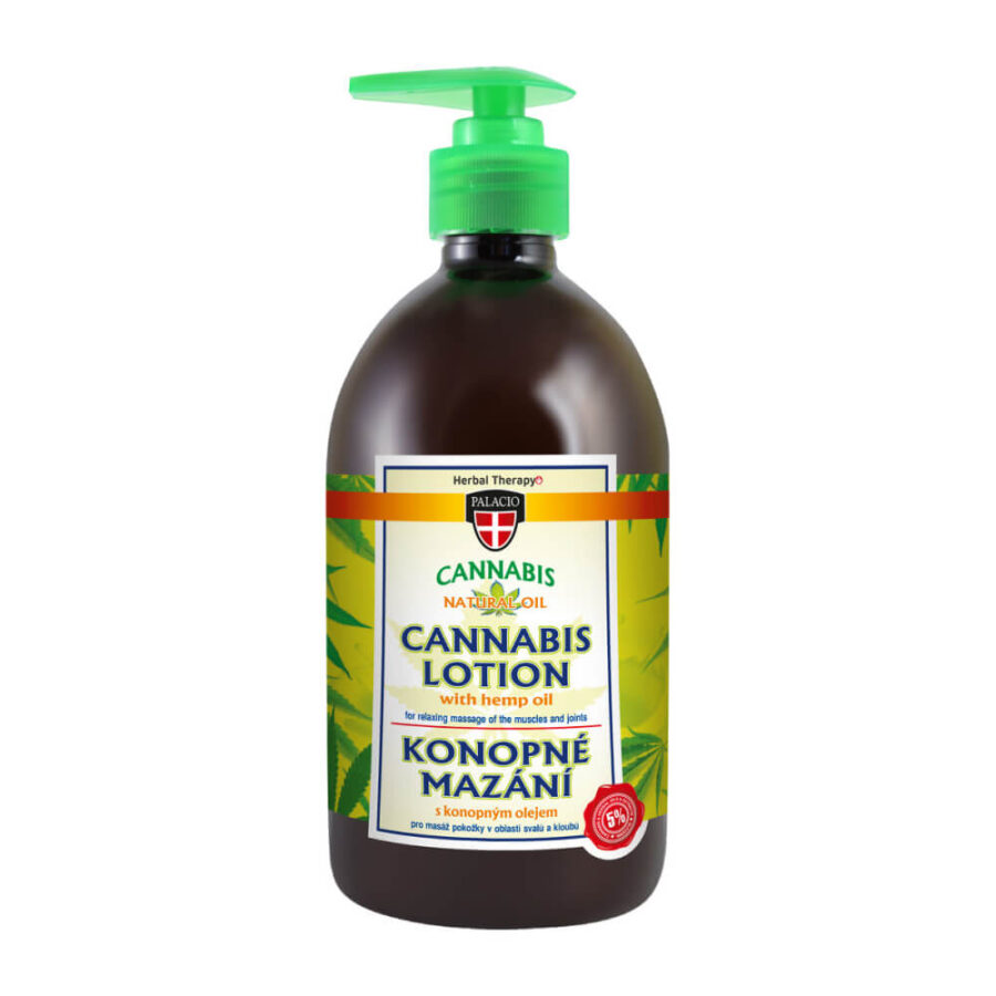 Palacio Cannabis Lozione con Olio di Canapa (500ml)