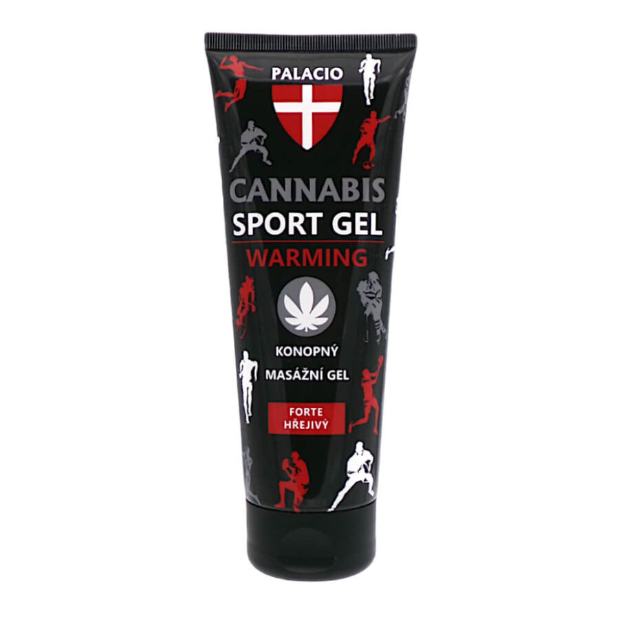 Palacio Cannabis Sport Forte Gel Riscaldante per Massaggi (200ml)