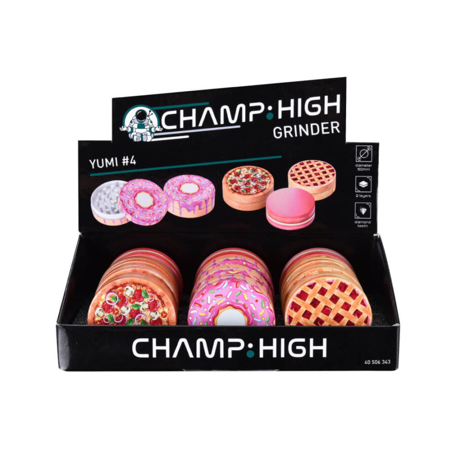 Champ High Yumi Grinder #4 (12pezzi/display)