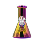 Iridescent Bong di Vetro 15.6 cm