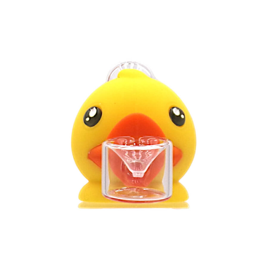 Rubber Duck Tubo di Vetro-silicio